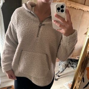 Old Navy Sherpa with hood